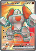 Regirock ex - 214/182 - SV10: Destined Rivals