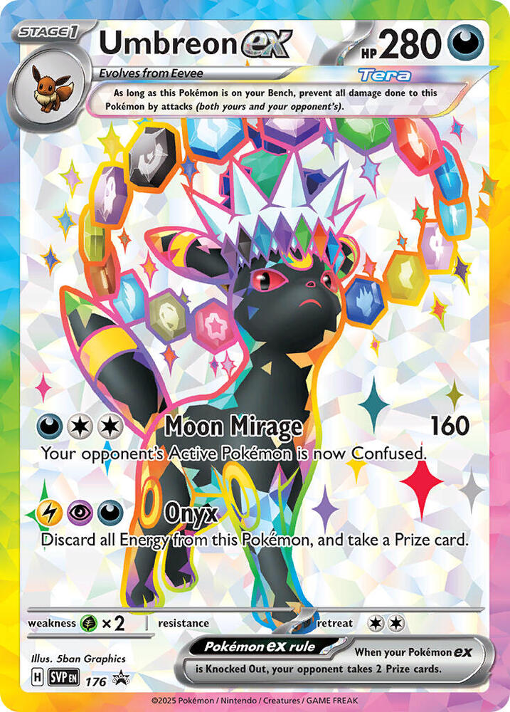 Umbreon ex - 176 - SV: Scarlet & Violet Promo